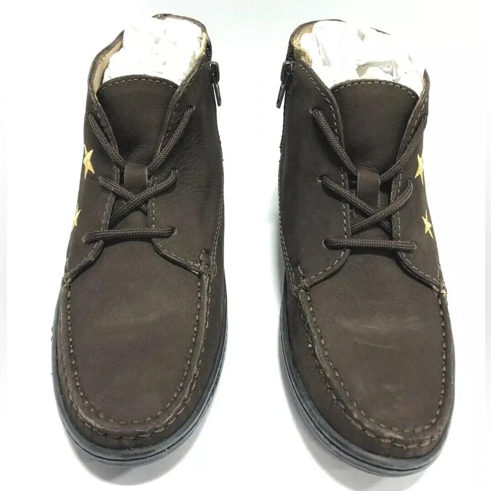 Marc Joseph Youth Houston Brown Ankle Booties, Girls’ Size 3 M